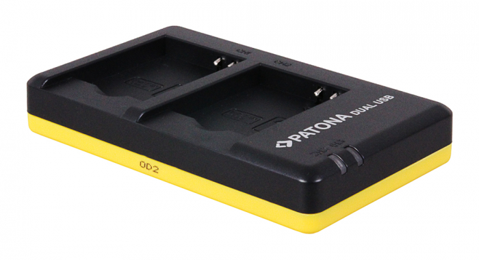 Incarcator Dual USB pentru acumulator Panasonic DMW-BCM13 Patona [2]