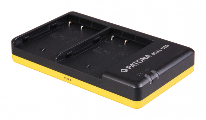 Incarcator Dual USB pentru acumulator Panasonic DMW-BLF19 Patona [1]