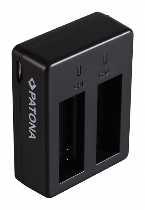 Incarcator Dual USB pentru acumulator SJCAM SJ6 Patona [4]
