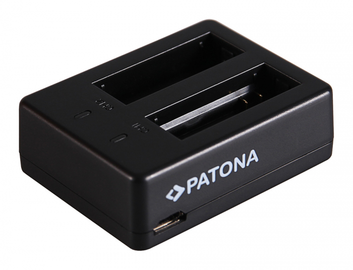 Incarcator Dual USB pentru acumulator SJCAM SJ6 Patona [3]