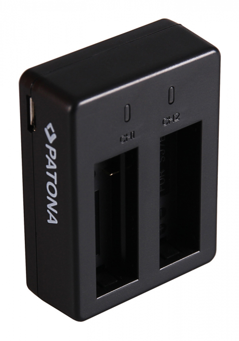 Incarcator Dual USB pentru acumulator SJCAM SJ7 Patona [4]