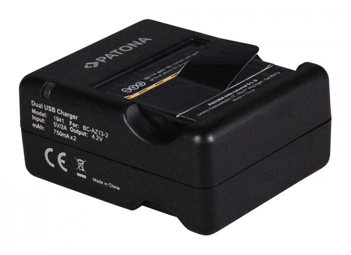 Incarcator Dual USB pentru acumulator Xiaomi AZ132 Patona [4]
