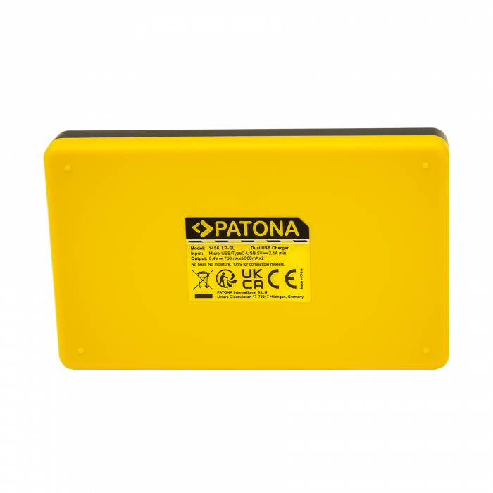 Incarcator Dual USB pentru Canon LP-EL Speedlite EL-1 EL-5 Patona [5]