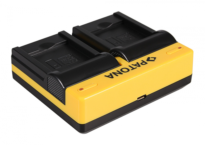 Incarcator Dual USB cu placute pentru acumulator Nikon EN-EL19 Patona [2]