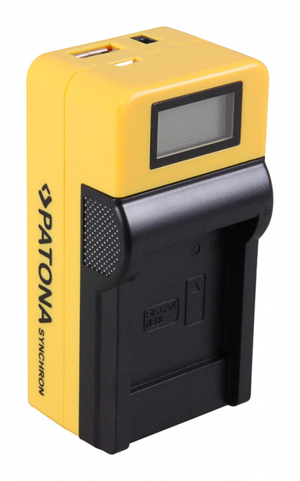 Incarcator LCD pentru acumulator Canon NB-8L Patona [4]