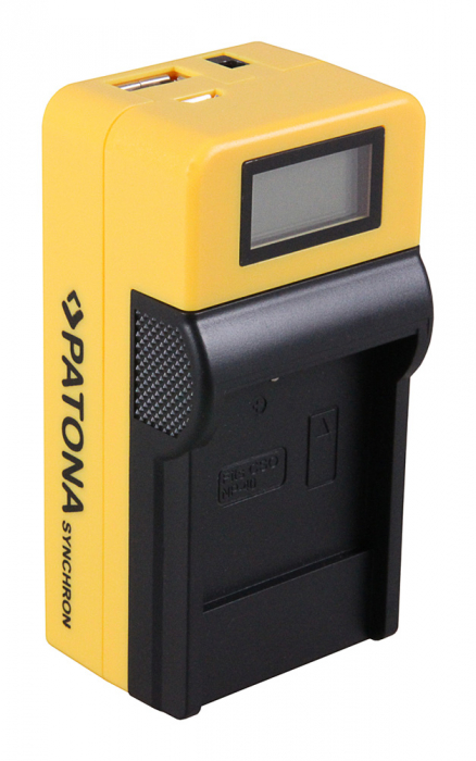 Incarcator LCD pentru acumulator Casio NP-40 Patona [3]