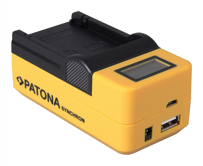 Incarcator LCD pentru acumulator Fuji NP-W126 Patona [2]