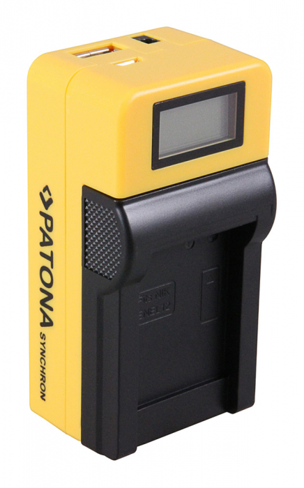 Incarcator LCD pentru acumulator Nikon EN-EL12 Patona [4]