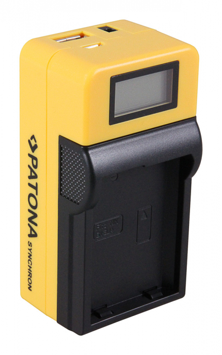 Incarcator LCD pentru acumulator Nikon EN-EL14 Patona [4]
