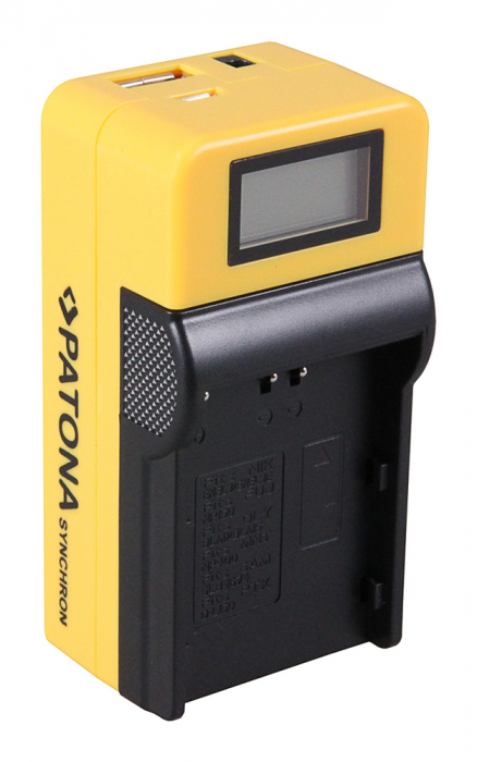 Incarcator LCD pentru acumulator Nikon EN-EL3e Patona [4]