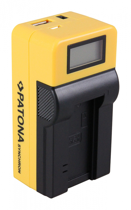 Incarcator LCD pentru acumulator Sony NP-FC10 Patona [4]