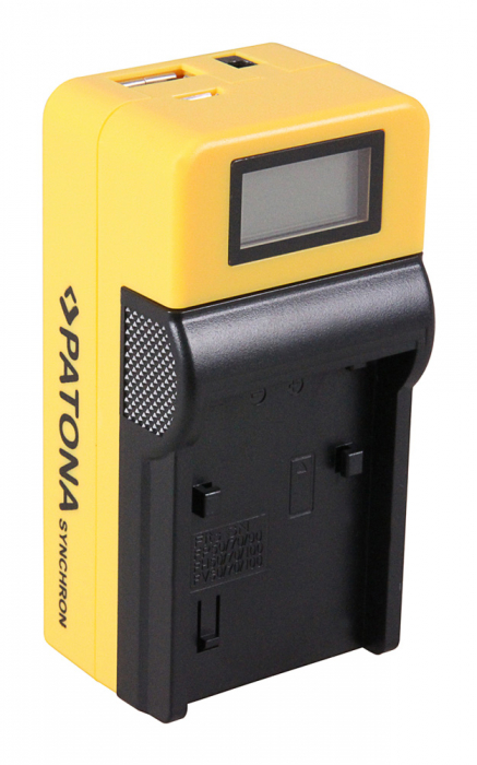 Incarcator LCD pentru acumulator Sony NP-FH100 Patona [4]