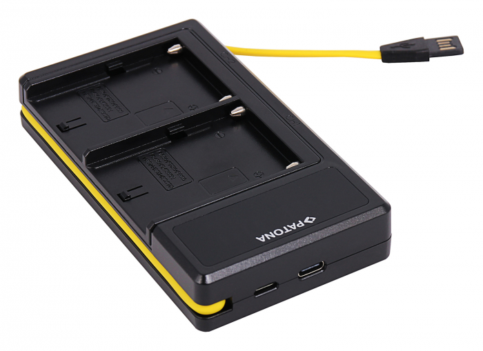 Incarcator Patona Dual LED USB pentru Sony NP-FM50 NP-F550 NP-F750 NP-F970 [5]
