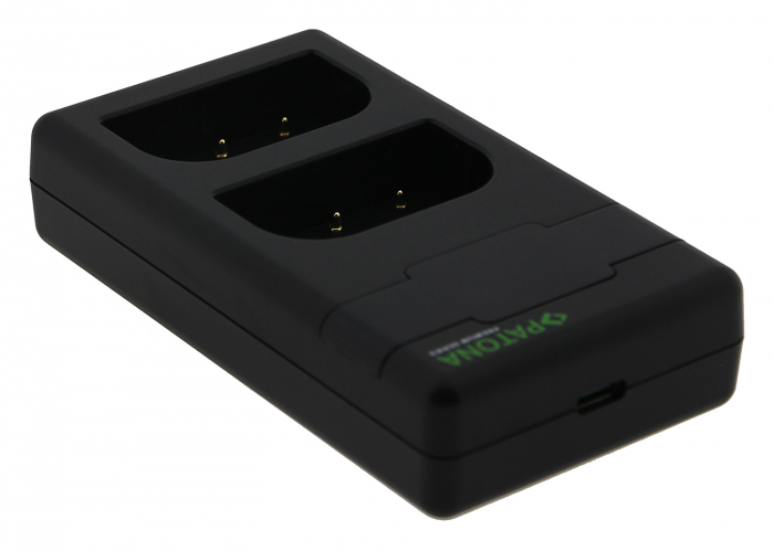 Incarcator rapid Dual Twin Performance PD pentru acumulator Panasonic DMW-BLF19 DMW-BLK22 Patona Premium [4]