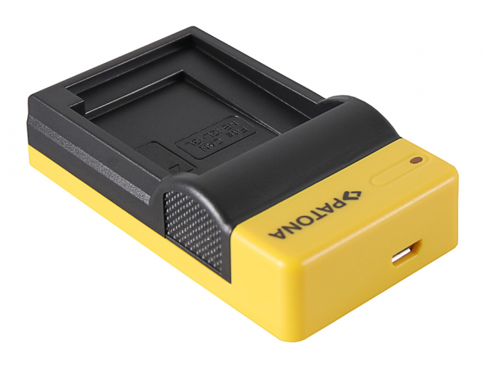 Incarcator slim micro-USB pentru acumulator Canon NB-13L Patona [2]