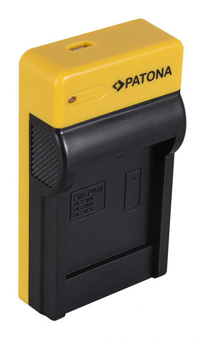 Incarcator slim micro-USB pentru acumulator Panasonic DMW-BCF10E Patona [4]