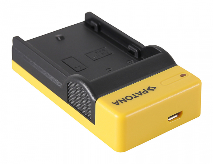 Incarcator slim micro-USB pentru acumulator Panasonic DMW-BLF19 Patona [2]