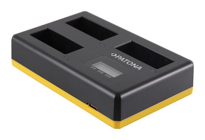 Incarcator triplu USB pentru acumulator Canon LP-E8 Patona [2]