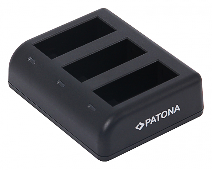 Incarcator triplu USB pentru acumulator GoPro Hero 9 Hero 10 Hero 11 AHDBT901 Patona [2]