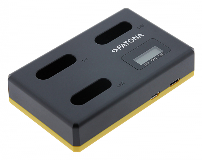 Incarcator triplu USB pentru acumulator Sony NP-BX1 Patona [3]