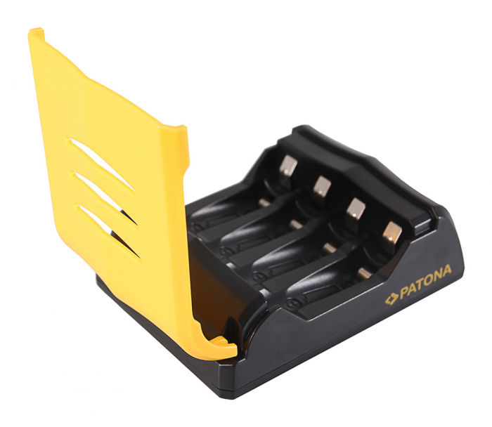 Incarcator USB cu LCD pentru baterii AA / AAA Patona [4]