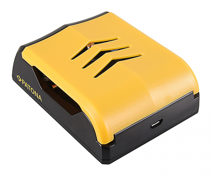 Incarcator USB cu LCD pentru baterii AA / AAA Patona [5]