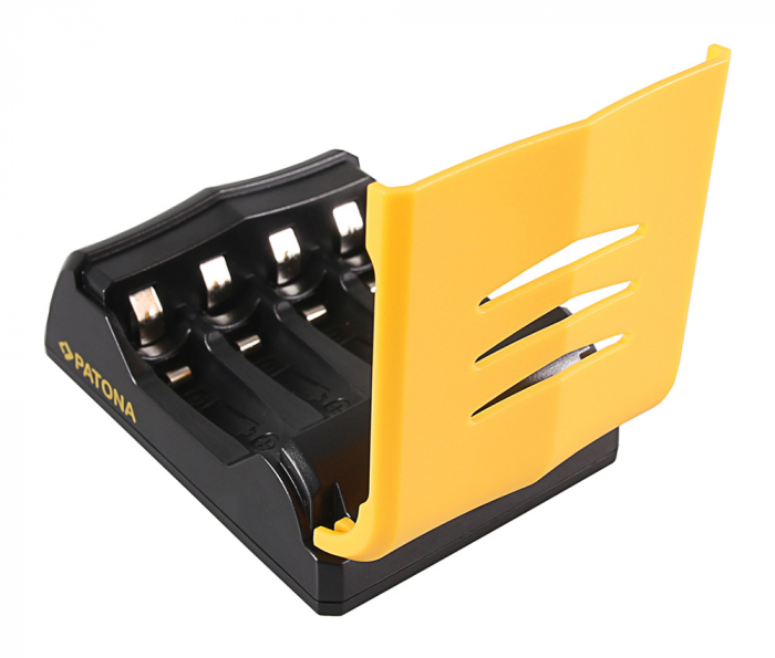 Incarcator USB cu LCD pentru baterii AA / AAA Patona [3]