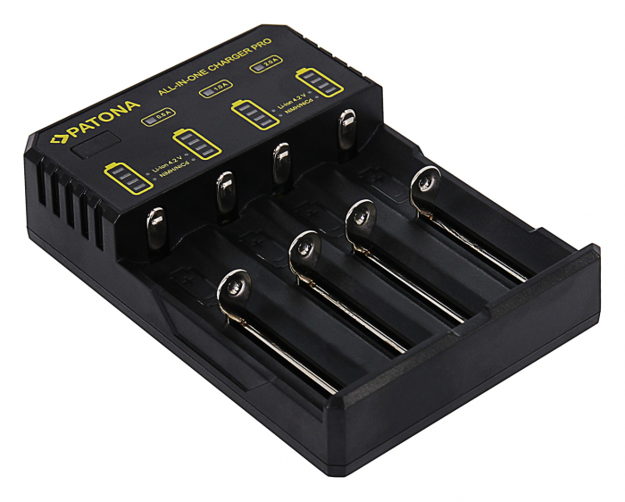Incarcator USB pentru acumulatori AA / AAA CR123A Patona [2]