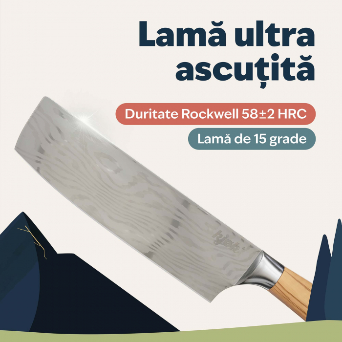 Cutit Nakiri premium 17 cm [2]