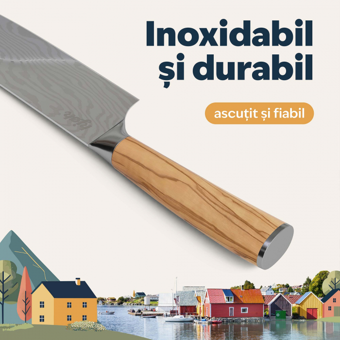 Cutit Nakiri premium 17 cm [3]
