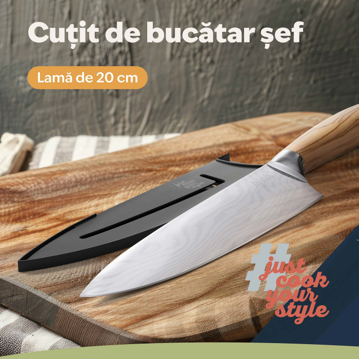Cutitul bucatarului premium 20 cm [7]