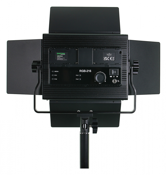 LED foto/vodeo cu 216 LED-uri RGB reglabile Patona Premium [10]