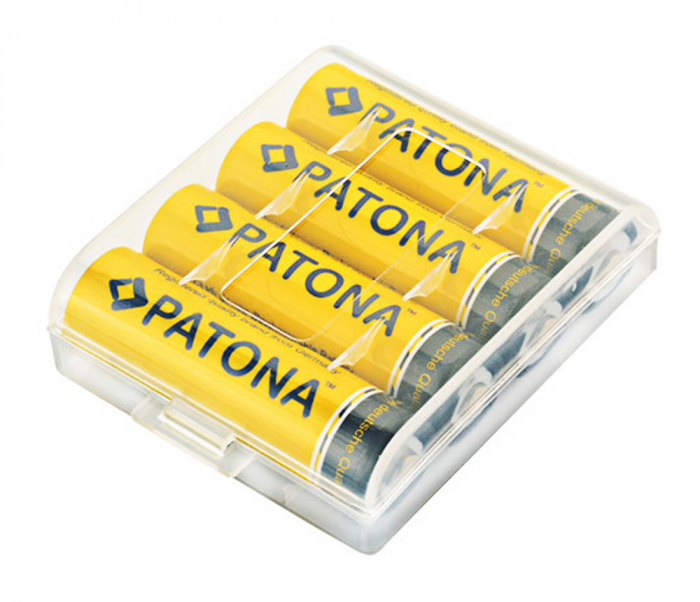 Pachet acumulatori 4 x AA 2450mAh Patona [5]