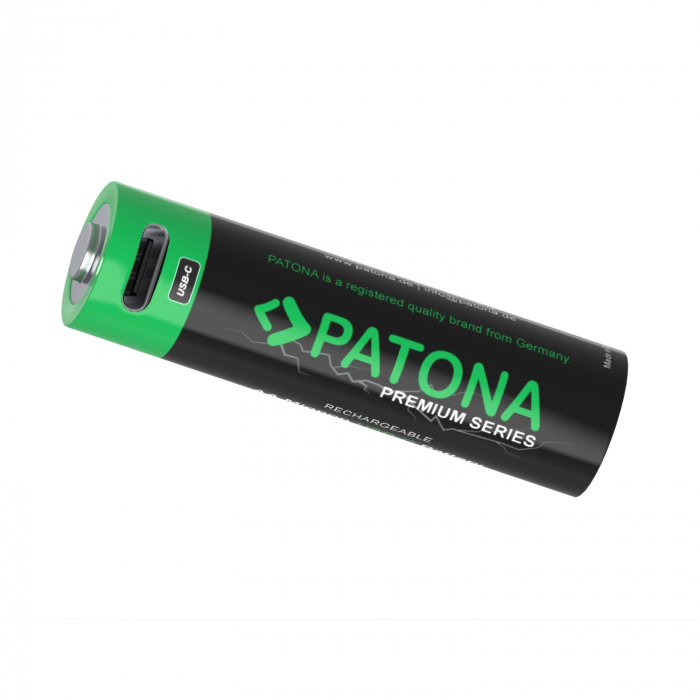 Pachet acumulatori 4 x AA cu USB-C 3000mAh Patona Premium [3]