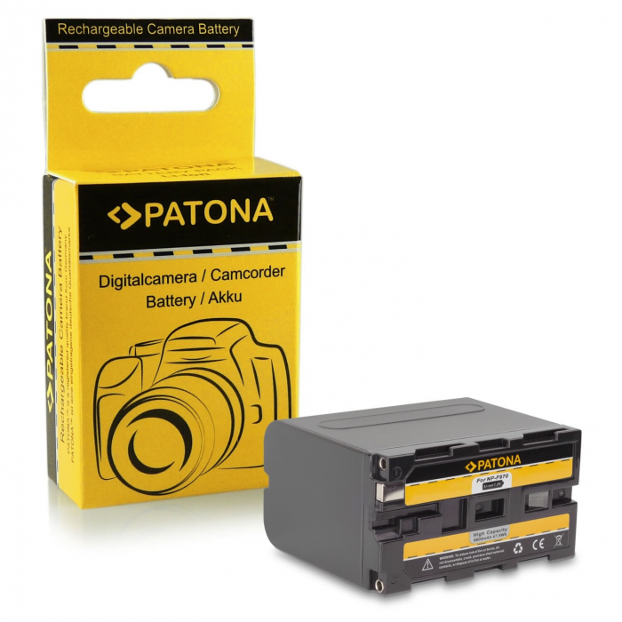 Pachet Incarcator Dual LCD 2x Acumulator Patona pentru Sony NP-F970 [3]