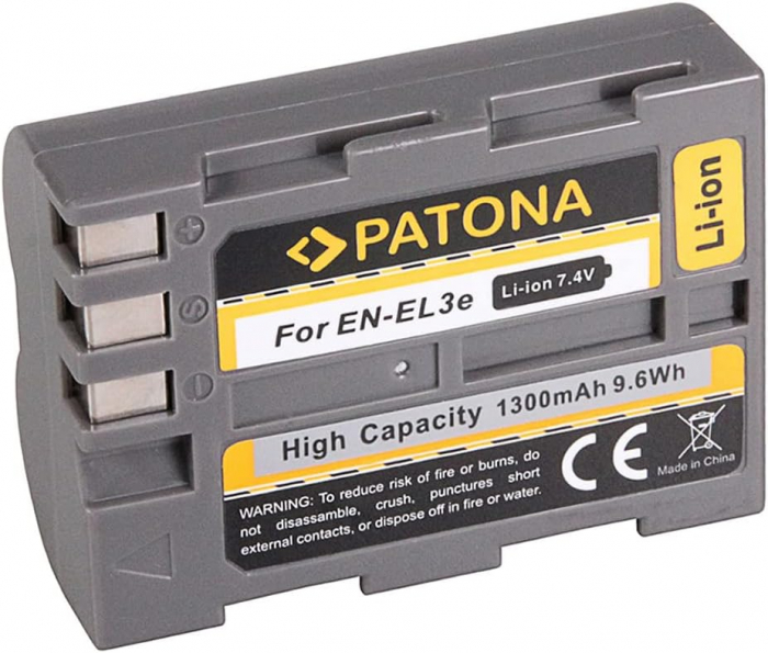 Pachet Incarcator Dual USB si 2 x Acumulatori Patona EN-EL3e pentru Nikon D700 D300 [3]