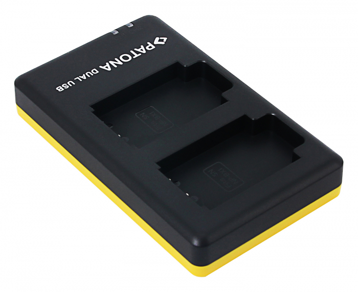 Pachet Incarcator Dual USB si 2 x Acumulatori Patona Protect NP-BX1 pentru Sony DSC HX300 DSC WX300 [5]
