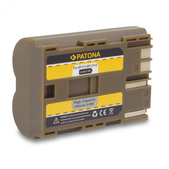 Pachet Incarcator Dual USB si 2x Acumulator Patona pentru Canon BP-511 BP-512 [2]