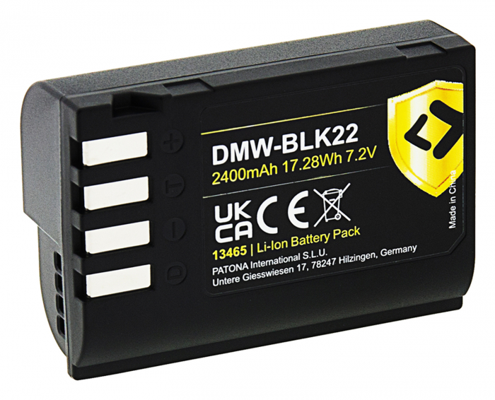 Pachet Incarcator Patona Dual LCD USB, 2 x Acumulatori Patona Protect pentru Panasonic DMW-BLK22 [5]