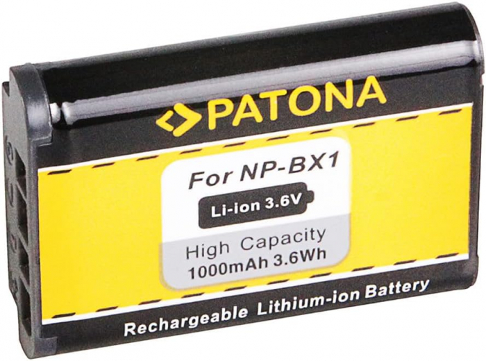 Pachet Incarcator Patona Dual USB, 2 x Acumulatori Patona NP-BX1 pentru Sony DSC-RX100, DSC-WX300 [2]
