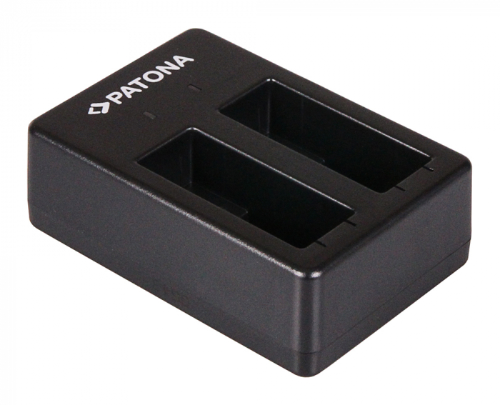 Pachet Incarcator Patona Dual USB, 2 x Acumulatori Patona Premium AHDBT-501 pentru GoPro Hero 5, 6, 7, 8 [2]