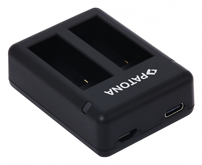 Pachet Incarcator Patona Dual USB, 2 x Acumulatori Patona Premium AHDBT-901 pentru GoPro Hero 9, Hero 10, Hero 11, Hero 12 [3]