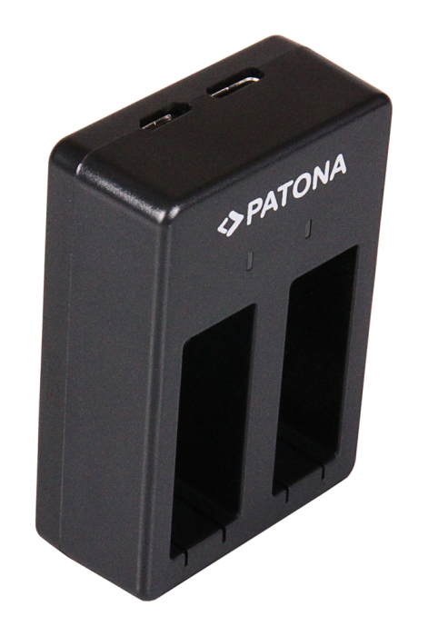 Pachet Incarcator Patona Dual USB, 2 x Acumulatori Patona Protect AHDBT-801 pentru GoPro Hero 5, 6, 7, 8 [4]