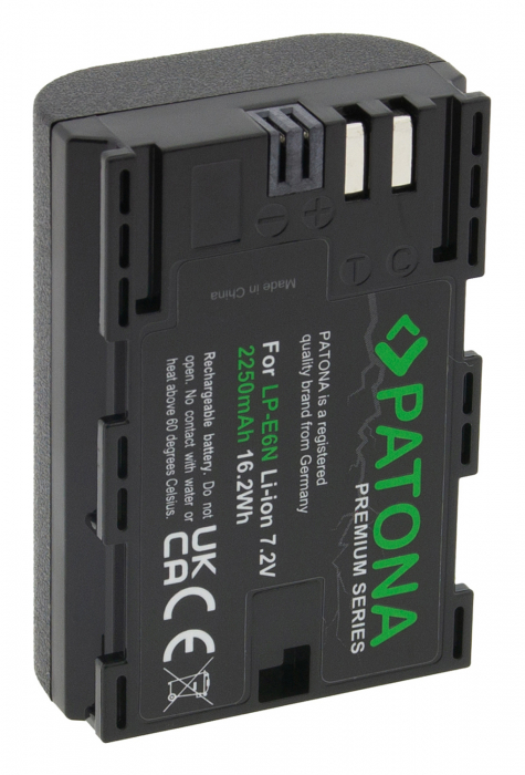 Pachet Incarcator Patona Premium Dual Performance PD, 2 x Acumulatori Patona Premium LP-E6N pentru Canon EOS R6 80D 90D [7]
