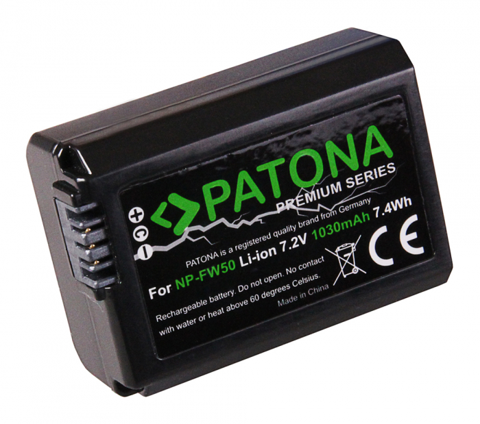 Pachet Incarcator Patona Premium Dual Performance PD, 2 x Acumulatori Patona Premium pentru Sony NP-FW50 [6]