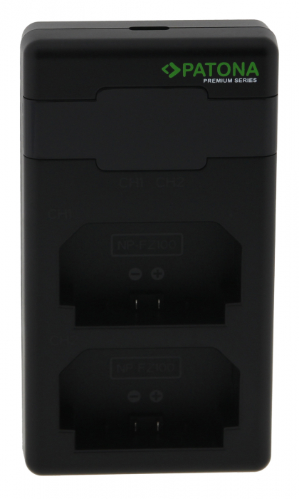 Pachet Incarcator PD Performance si 2 x Acumulatori Patona Protect NP-FZ100 pentru Sony A9 II A7R III [7]