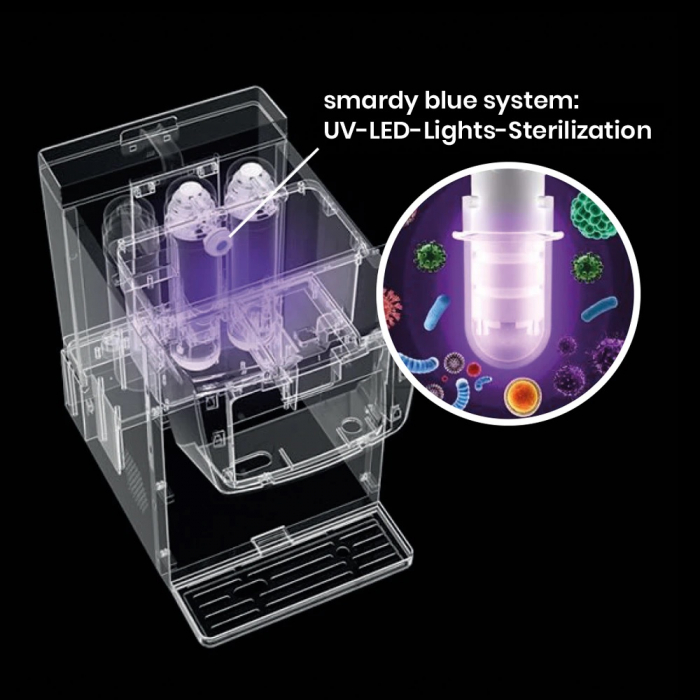 Purificator apa Smardy blue noura™ osmoza si sterilizare UV - fara furtunuri sau conexiuni [4]