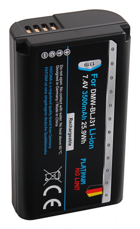 Acumulator pentru Panasonic DMW-BLJ31 3500mAh Patona Platinum [2]