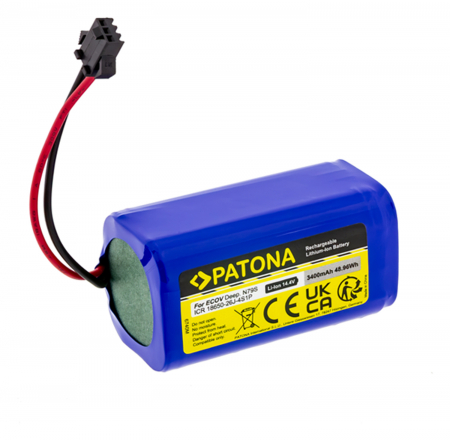 Aspiratoare - Acumulator Patona pentru Ecovacs Deebot N79S 600 601 605 710 715 DH35 DN620 DN621 DN622 DH43
