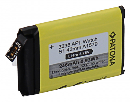 Smartwatch - Acumulator pentru Apple Watch Serie 1 42mm 246mAh Patona
